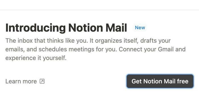 Notion представила собственный почтовый клиент &mdash; Notion Mail 