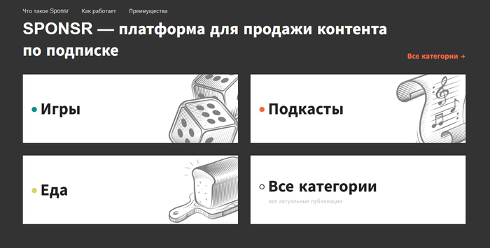 Гайд по Sponsr: функции, возможности и заработок