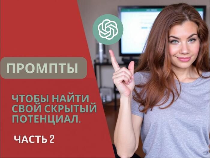Промпты для ChatGPT, чтобы найти свой скрытый потенциал. Часть 2